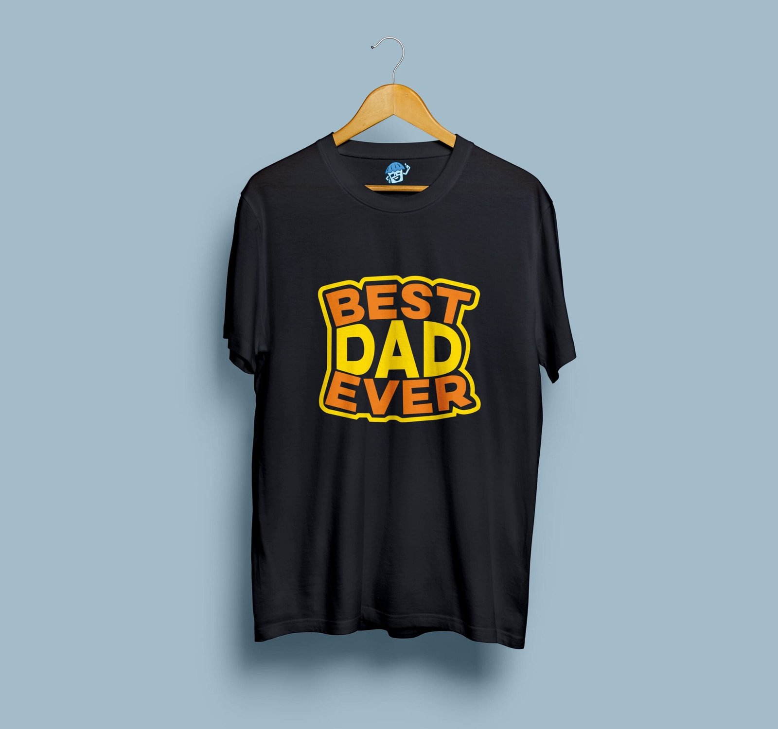Best Dad Ever Printed Cotton T-Shirt | Gift for Dad | Hutke