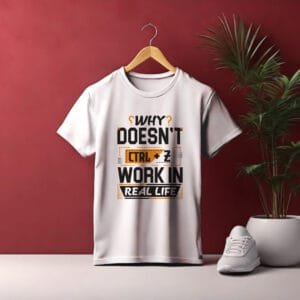 Geek Programmer T-Shirt | T-shirt for Coder, Software Engineer | Hutke